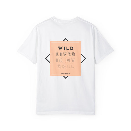 Wild Lives in My Soul Unisex Heavy Cotton Tee - Inspirational Graphic Tee