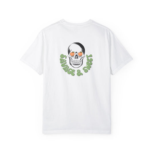 Savage & Sweet Unisex Heavy Cotton Tee - Stylish Graphic Tee