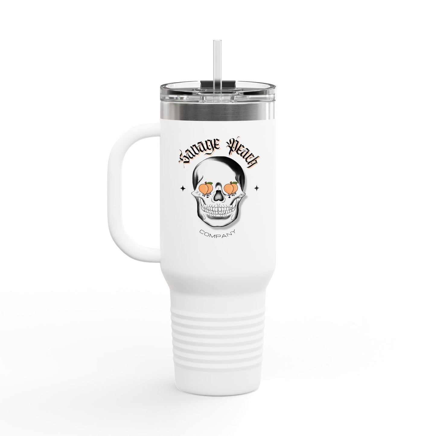 Skull Insulated Travel Mug - 40oz