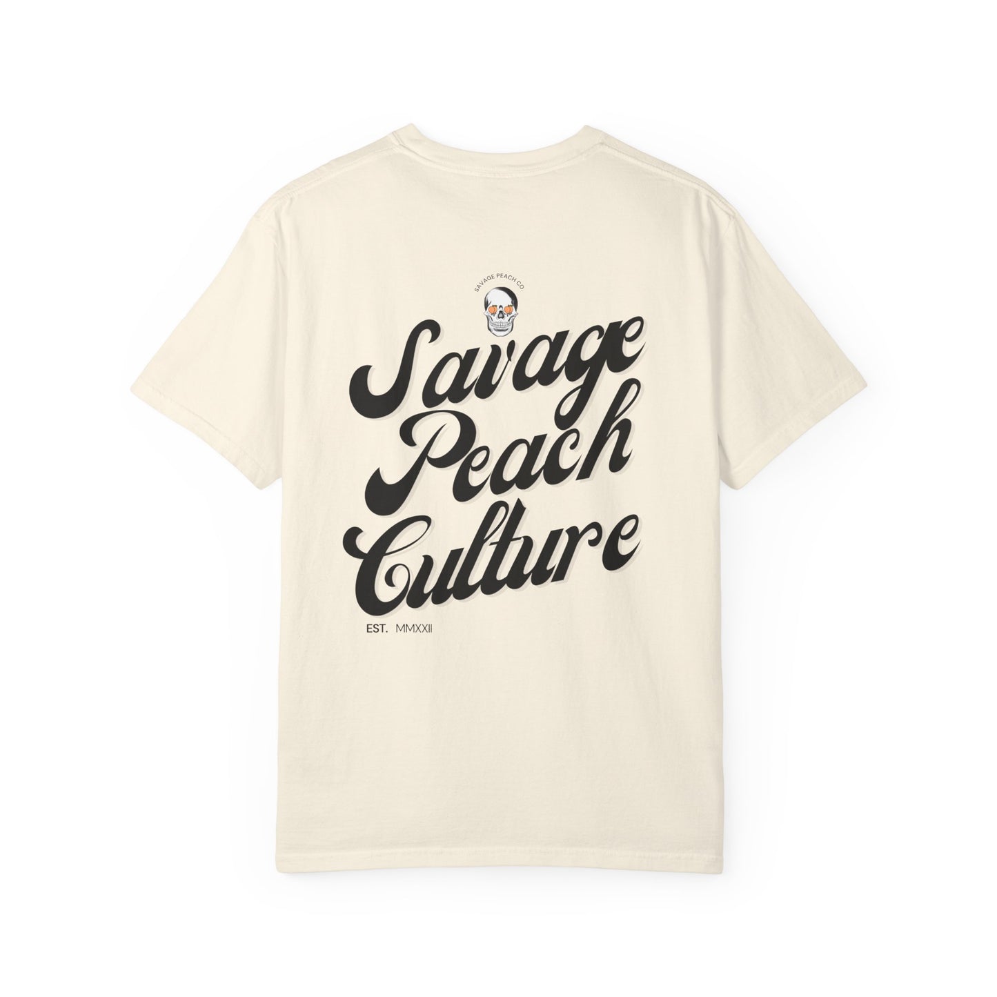 Savage Peach Culture Heavy Cotton Tee