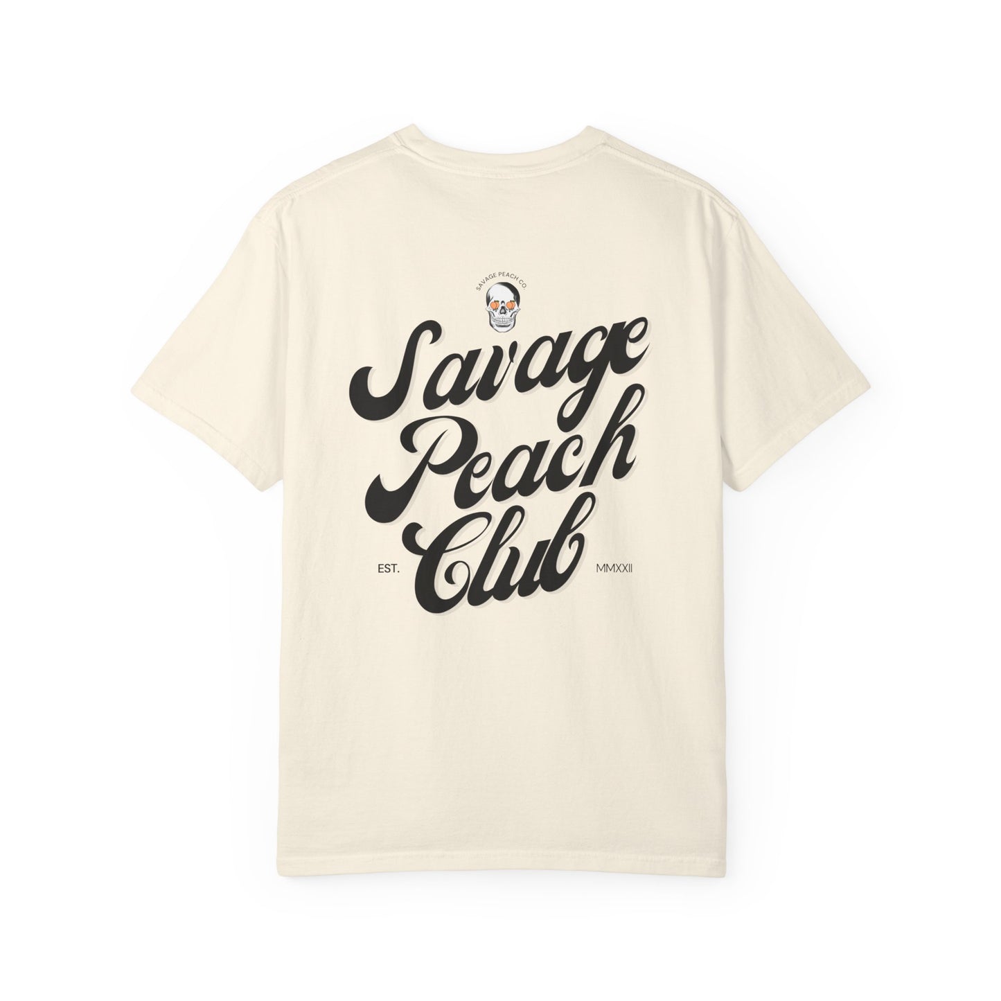 Savage Peach Club Heavy Cotton Tee