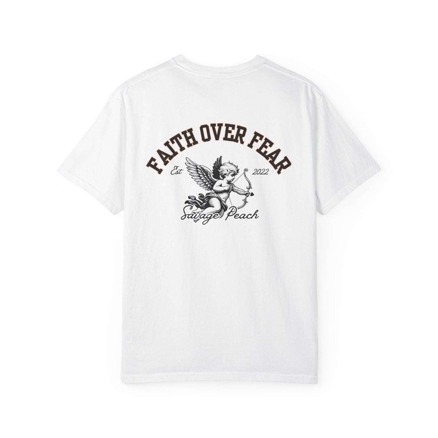 Skull & Wings Graphic Heavy Cotton Tee