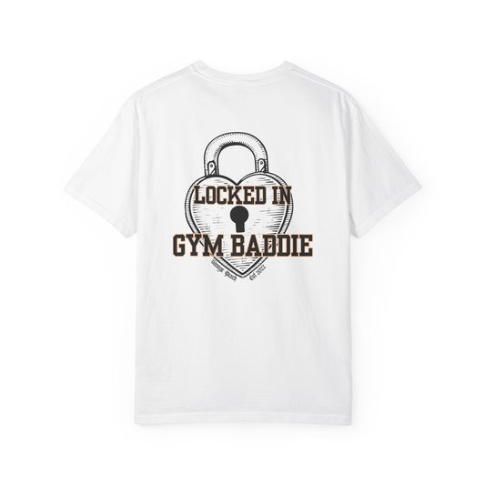 Locked In Gym Baddie Heavy Cotton Tee