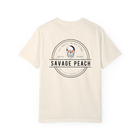 Savage Peach Unisex Heavy Cotton Tee - Graphic T-Shirt