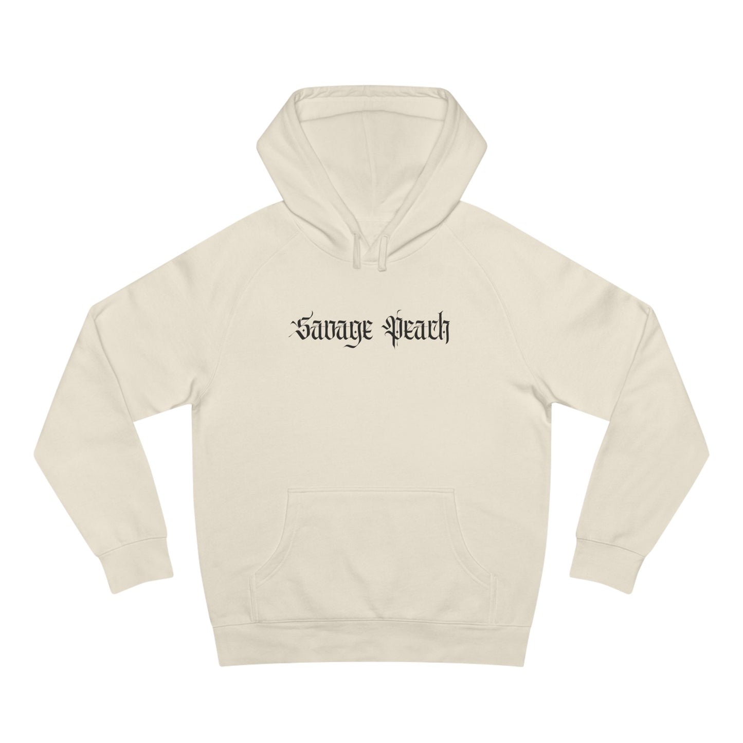 Faith-Inspired Unisex Heavy Blend Hoodie - Savage Peach and Warrior Prayer Design