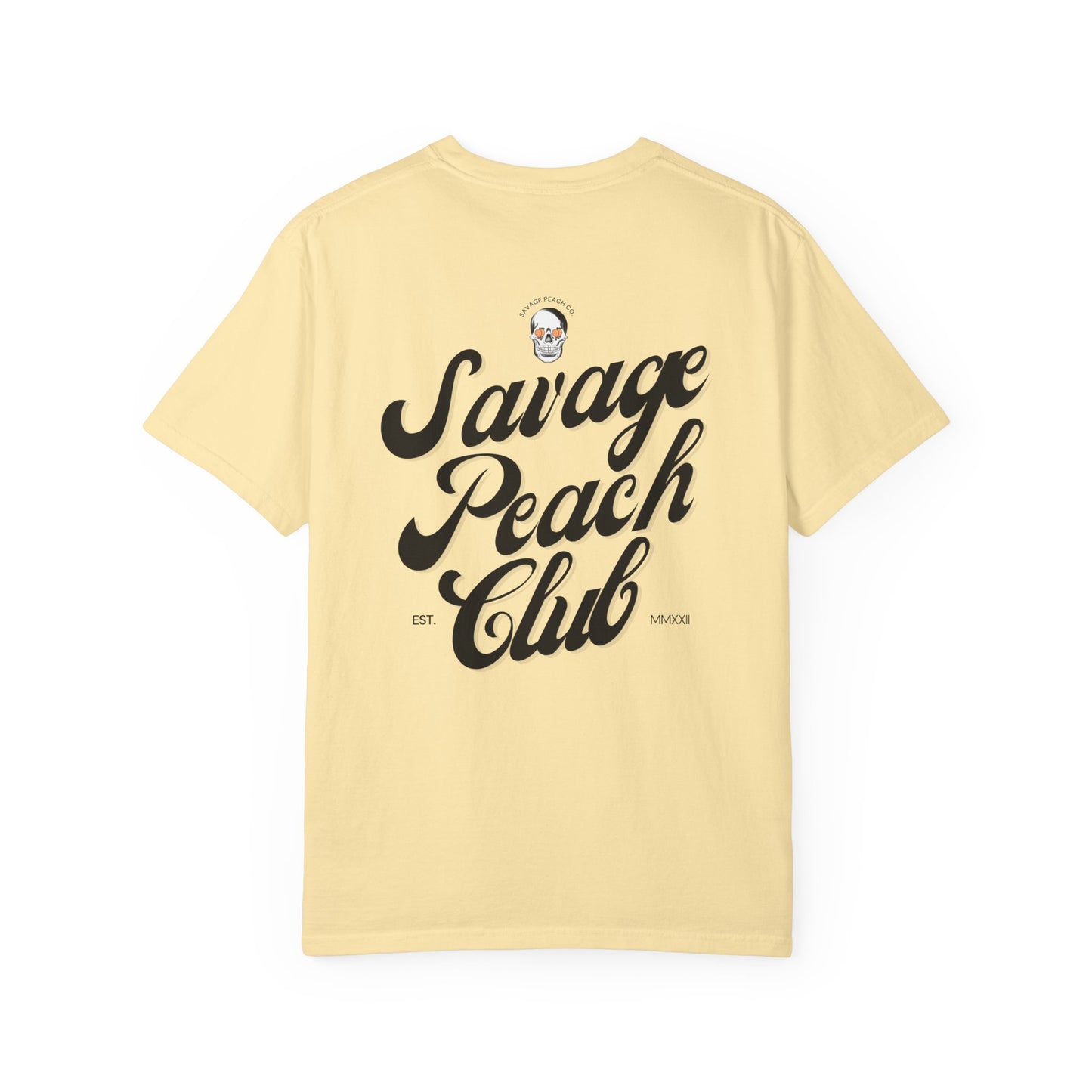 Savage Peach Club Heavy Cotton Tee