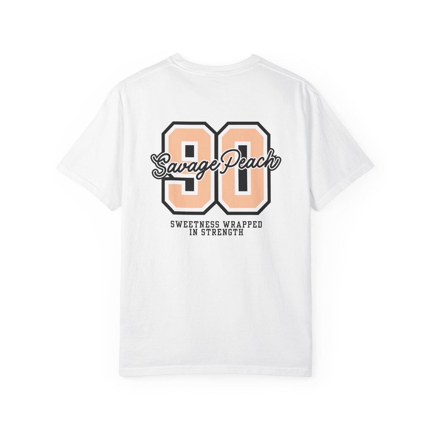 Unisex Savage Peach Script Heavy Cotton Tee